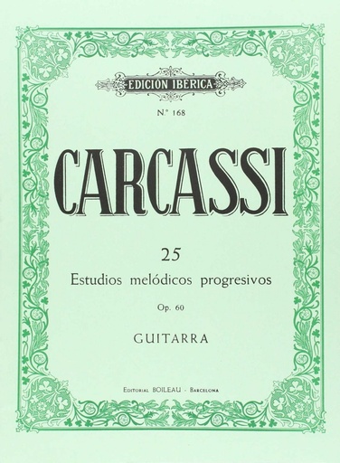 [9788480204842] 25 Estudios melódicos guitarra Op.60