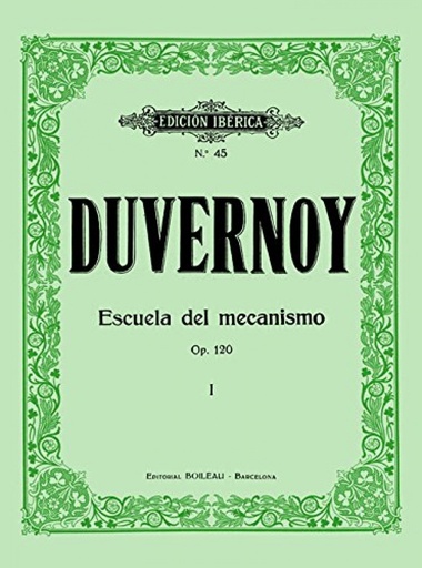 [9788480203593] Escuela del mecanismo Op.120, 15 Est.fáciles