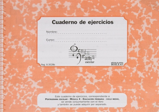 [9788480208253] Pentagrama Escolar 4. CD + Cuaderno de ejercicios (C)