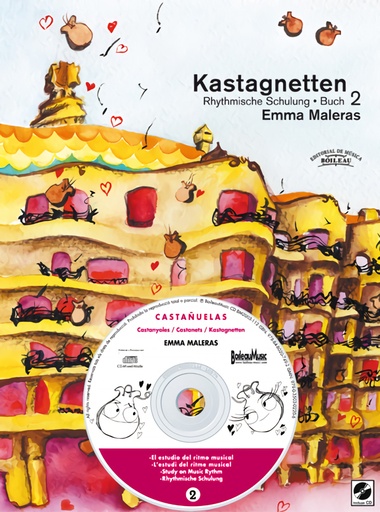 [9788480207867] KASTAGNETTEN 2- Rhytmische Schulung (+CD)