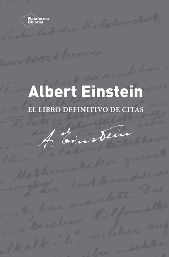 [9788416620005] Albert Einstein libro definitivo de citas