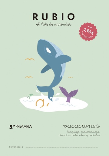 [9788415971658] Rubio vacaciones 5ºprimaria