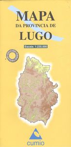 [8482890002821] Mapa provincia Lugo