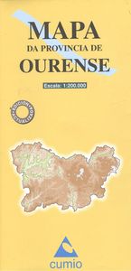 [8482890002838] Mapa provincia Ourense