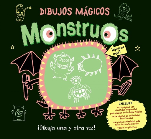 [9788469604731] Dibujos mágicos:monstruos