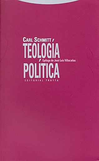 [9788498790849] TEOLOGIA POLITICA