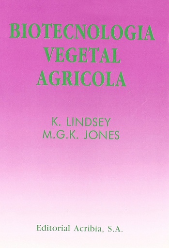 [9788420007250] BIOTECNOLOGÍA VEGETAL AGRÍCOLA