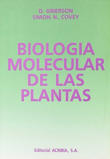 [9788420006970] BIOLOGÍA MOLECULAR DE LAS PLANTAS