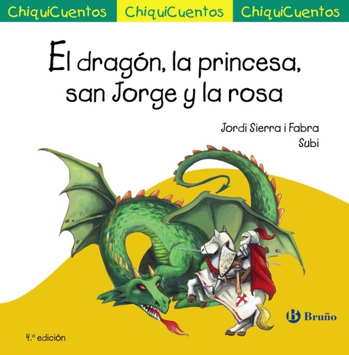 [9788469606100] El dragón, la princesa, San Jorge y la rosa