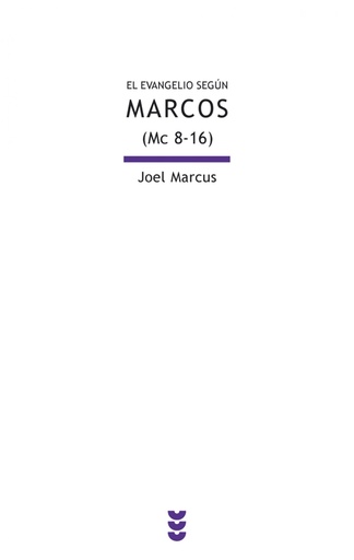 [9788430117369] El Evangelio según Marcos