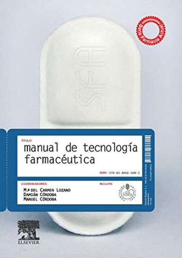 [9788480866002] Manual de tecnología farmacéutica + StudentConsult en español