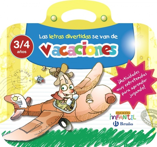 [9788469613528] las letras divertidas se van de vacaciones 3 años