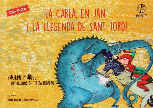 [9788415381716] La Carla, en jan i la llegenda de Sant Jordi