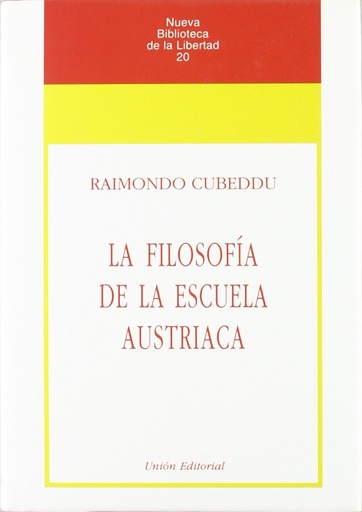 [9788472093096] Filosofia De La Escuela Austriaca