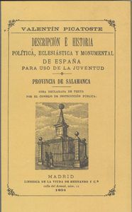 [9788495195739] Provincia de salamanca.descripción e historia