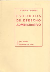 [9788439829140] I.estudios derecho administrativo