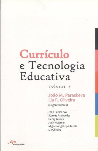 [9789728980528] Currículo e Tecnologia Educativa Vol. III