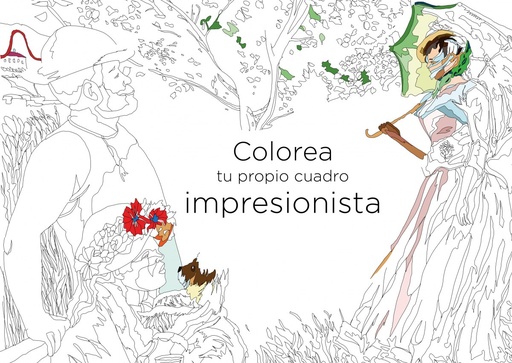 [9788441436626] COLOREA TU PROPIO CUADRO IMPRESIONISTA