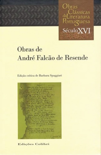 [9789727728503] Obras de André Falcão de Resende (Tomo I e II)