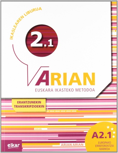 [9788490270240] Arian euskara ikasteko A2.1