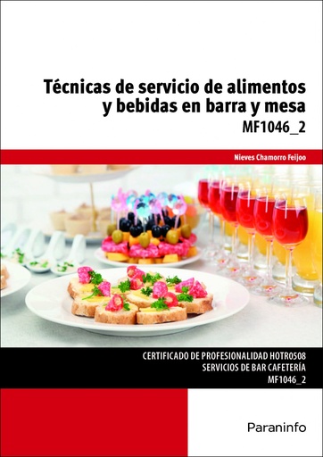 [9788428396660] Técnicas servicio alimentos y bebidas barra y mesa