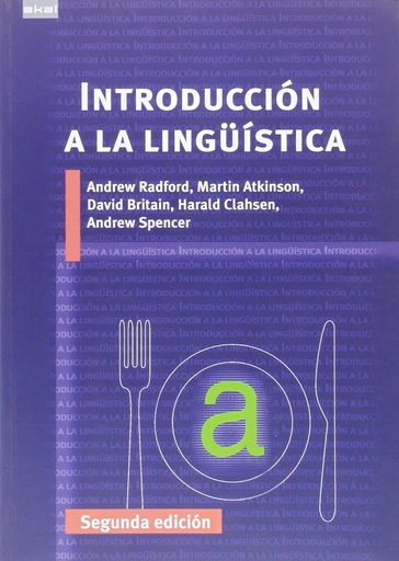 [9788446042426] Introducción a la lingüistica