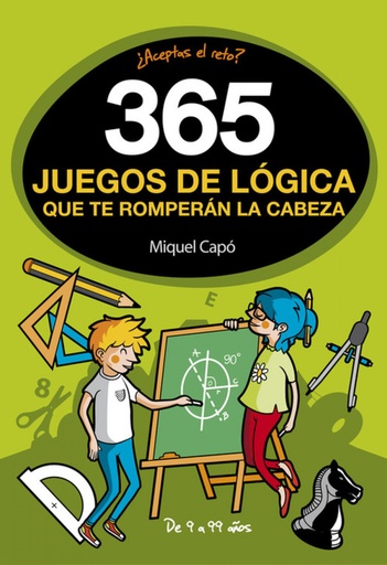 [9788490436561] 365 JUEGOS DE LÓGICA QUE TE ROMPERÁN LA CABEZA