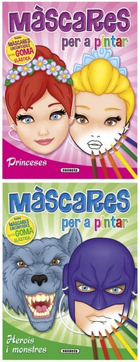 [9788467751314] Màscares per a pintar surtido