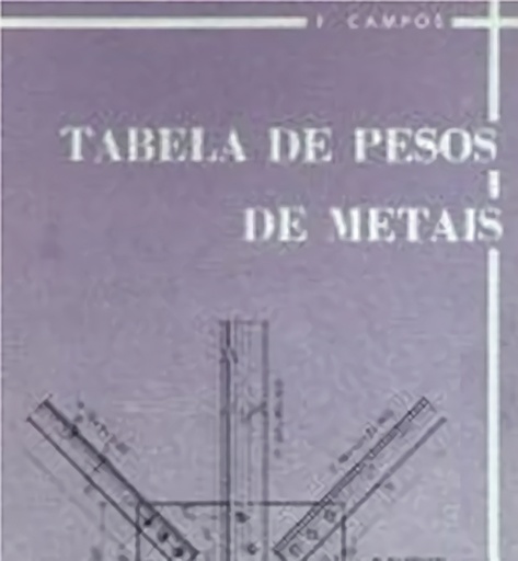 [9789725761045] tabela de pesos de metais