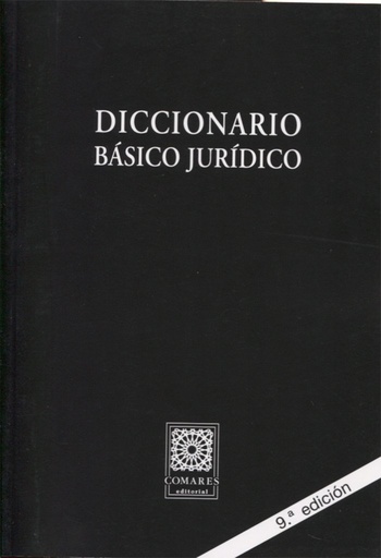 [9788490454565] Diccionario básico jurídico