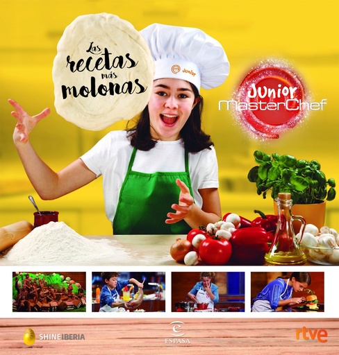 [9788467048063] LAS RECETAS MÁS MOLONAS DE MASTERCHEF JUNIOR