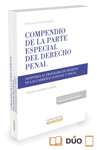 [9788490999110] Compendio de la parte especial del derecho penal