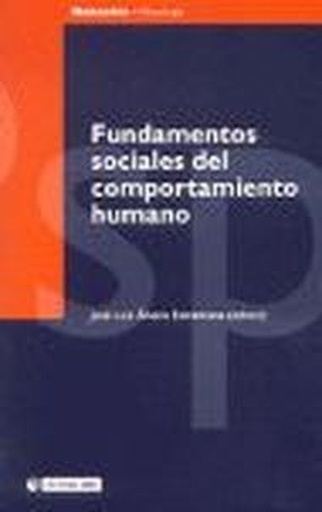 [9788483189863] Fundamentos sociales del comportamiento humano