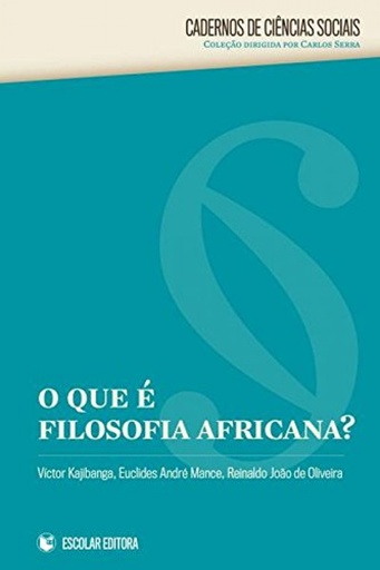 [9789725924587] Que E Filosofia Africana, O?