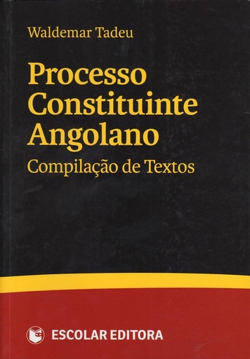 [9789896690311] Processo Constituinte Angolano