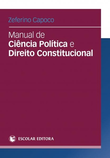 [9789896690786] Manual de Ciencia Pol¡tica e Direito Constitucional