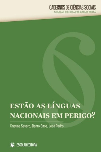 [9789725924563] Estao as L¡nguas Nacionais em Perigo?