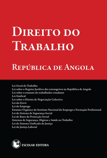 [9789896690113] Direito do Trabalho República de Angola