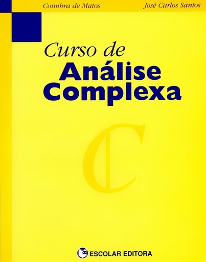 [9789725921159] Curso de Análise Complexa