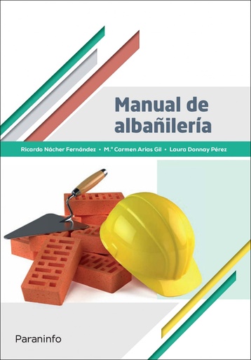 [9788428337571] Manual de albañilería