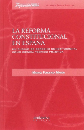 [9788484089520] La reforma constitucional en España