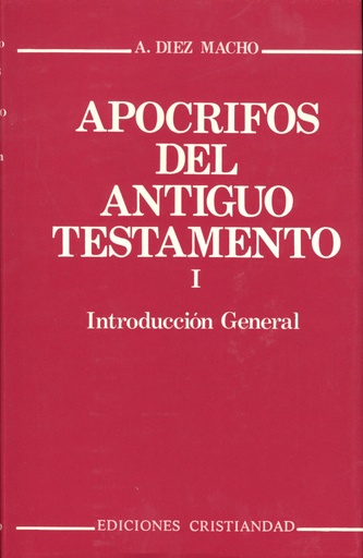 [9788470573613] Apócrifos del Antiguo Testamento.Volumen I