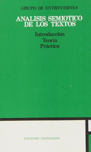 [9788470573187] Análisis semiótico d elos textos