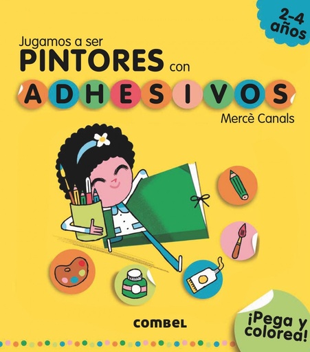 [9788491011569] Jugamos a ser pintores con adhesivos