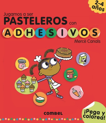 [9788491011583] Jugamos a ser pasteleros con adhesivos