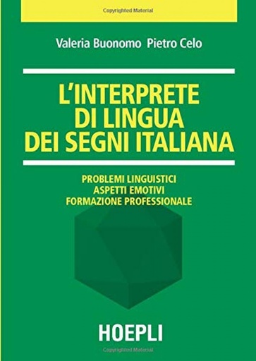 [9788820343682] L´interprete di lingua dei segni italiana