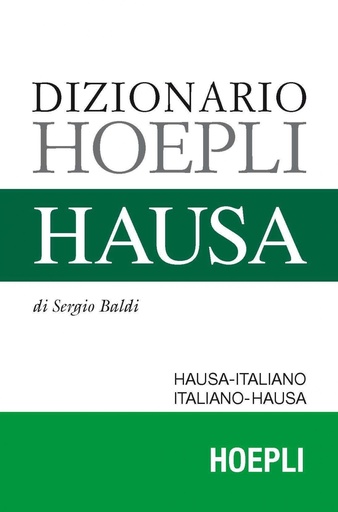 [9788820370749] Dizionario Hoepli Hausa