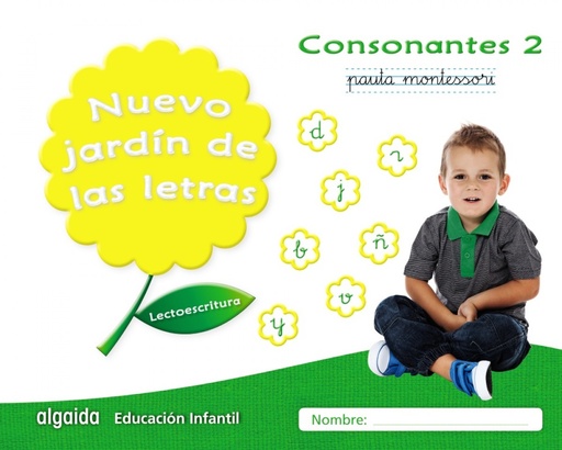 [9788490677315] NUEVO JARDIN LETRAS 2 PAUTA CONSONANTES 5 AÑOS