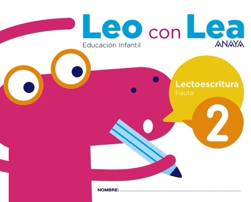 [9788469829653] LEO CON LEA 2 PAUTA 4 AÑOS