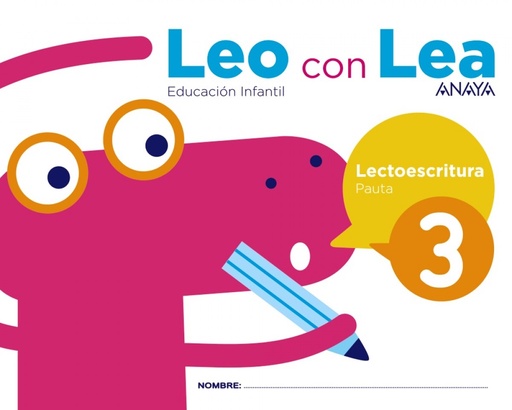 [9788469829660] LEO CON LEA 3 PAUTA 5 AÑOS